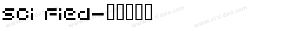 Sci Fied字体转换